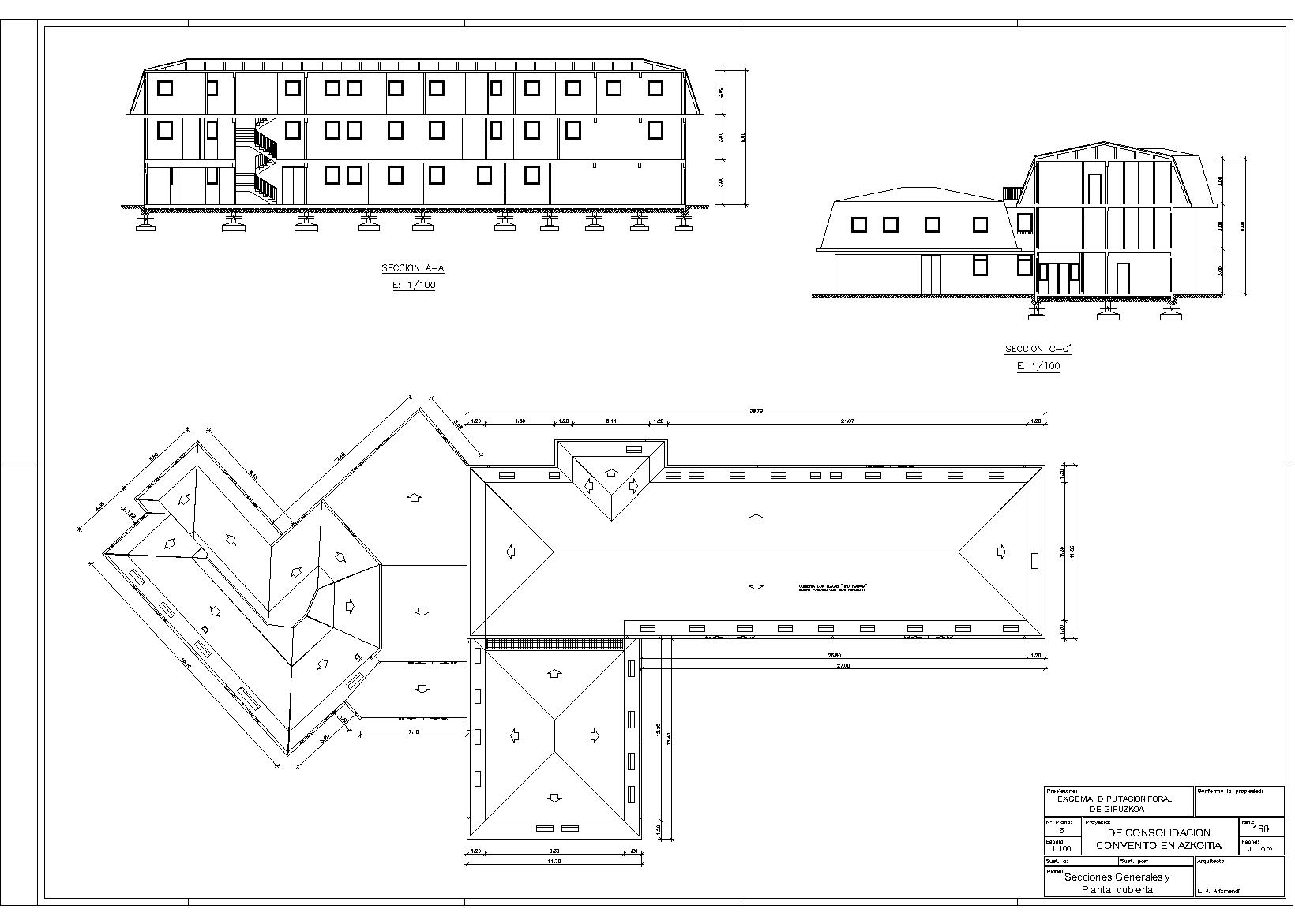 Secciones Generales y Cubierta-Model